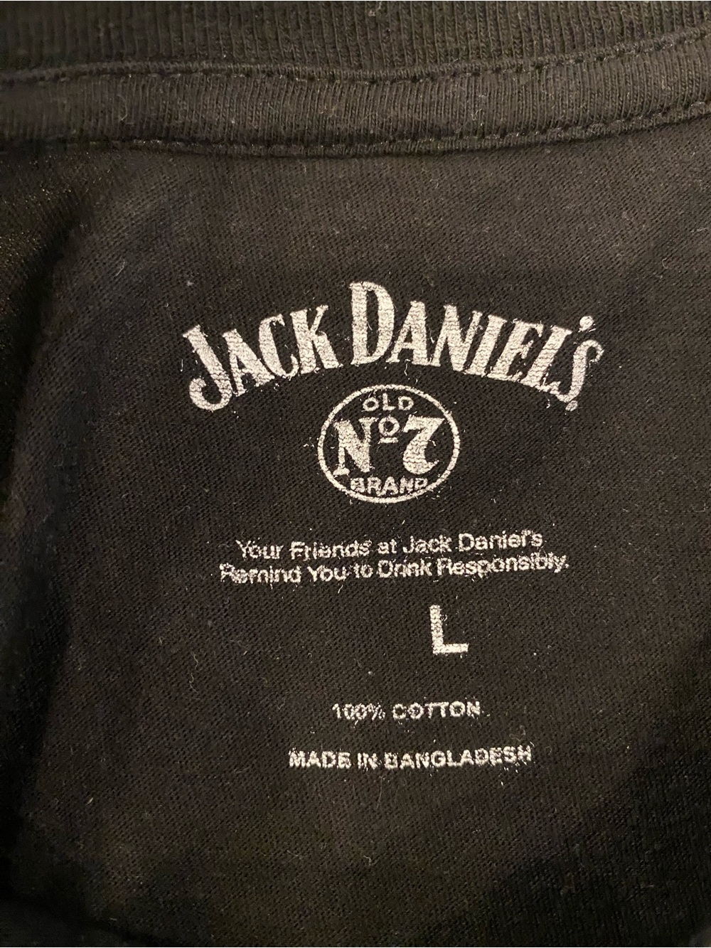Jack Daniels Black Tennessee Whiskey Logo T-Shirt - Men - Picture 2 of 2